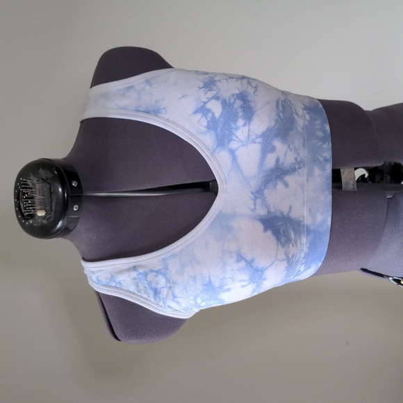 Jockey Other - Jockey bralette, white and blue tie-dye, size medium
